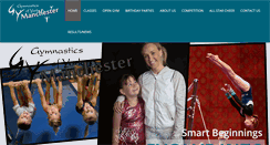 Desktop Screenshot of manchestergymnastics.com