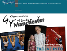 Tablet Screenshot of manchestergymnastics.com